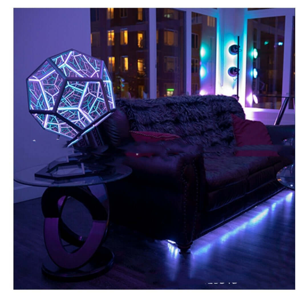 Future Tech infinite dodecahedron galaxy LED night light