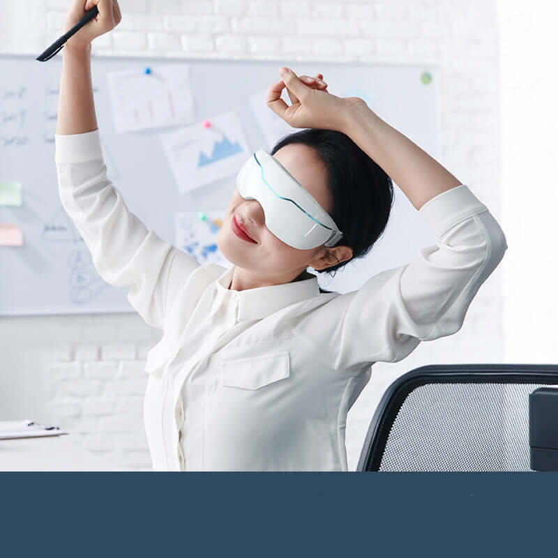 Future Tech nebulizing sleep eye comfort mask for relaxation and eye care